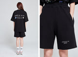 アクメドラビ(acme' de la vie) BASIC LOGO SHORT PANTS FOR WOMEN BLACK