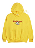 アクメドラビ(acme' de la vie) CEREAL LOGO HOODIE LIGHT YELLOW