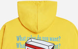 アクメドラビ(acme' de la vie) CEREAL LOGO HOODIE LIGHT YELLOW