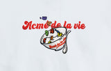 アクメドラビ(acme' de la vie) CEREAL LOGO HOODIE WHITE