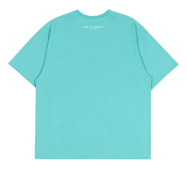 ロマンティッククラウン(ROMANTIC CROWN) ROMANTIC ARCH LOGO TEE_MINT