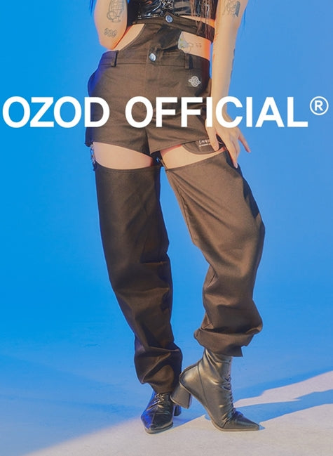 オージーオーディー(OZOD) FREEWILL DENIM PANTS_BLACK
