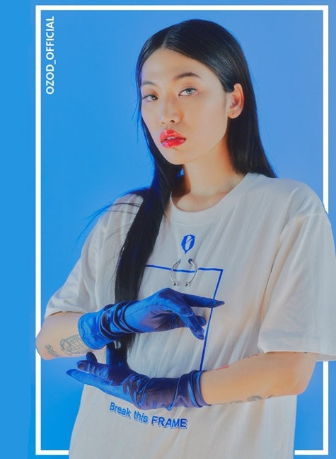 オージーオーディー(OZOD) PIERCING T-SHIRTS_WHITE