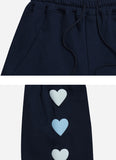 アクメドラビ(acme' de la vie) EMBOSSING HEART SHORT PANTS NAVY