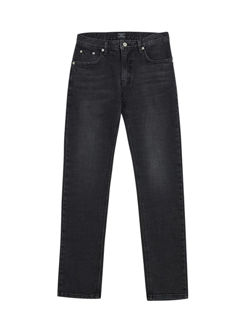 アクメドラビ(acme' de la vie) BACK LOGO DENIM FOR WOMEN JEANS BLACK