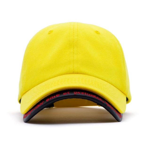 ブラックブロンド(BLACKBLOND) BBD Revolution Double Visor Cap (Yellow)