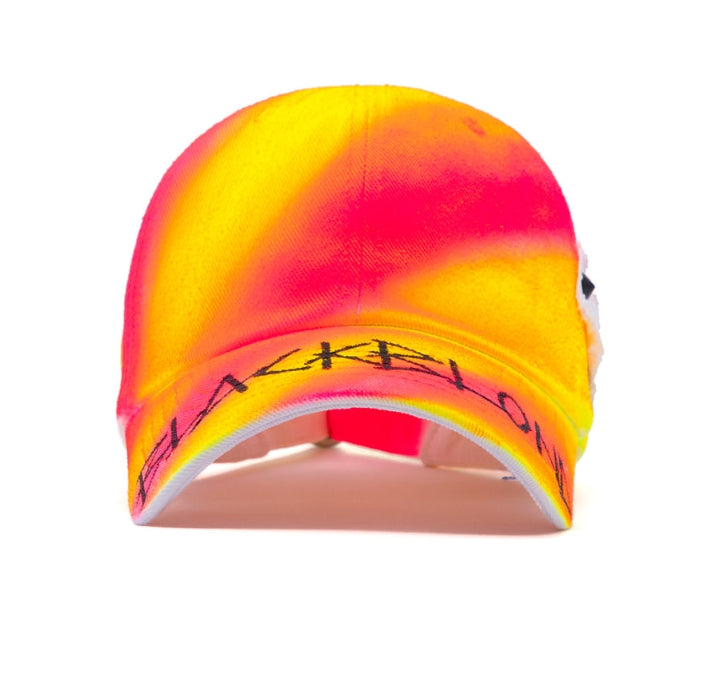 ブラックブロンド(BLACKBLOND) BBD Side Patch Graffiti Logo Lollipop Cap (Pink/Neon)