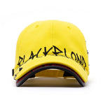 ブラックブロンド(BLACKBLOND) Beyond Graffiti Logo Double Visor Cap (Yellow)