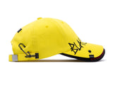 ブラックブロンド(BLACKBLOND) Beyond Graffiti Logo Double Visor Cap (Yellow)