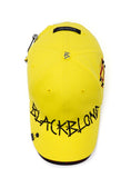 ブラックブロンド(BLACKBLOND) Beyond Graffiti Logo Double Visor Cap (Yellow)