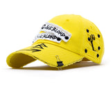 ブラックブロンド(BLACKBLOND) BBD Big Smile Patch Logo Cap (Yellow)