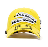 ブラックブロンド(BLACKBLOND) BBD Big Smile Patch Logo Cap (Yellow)