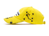 ブラックブロンド(BLACKBLOND) BBD Big Smile Patch Logo Cap (Yellow)