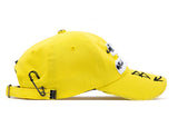 ブラックブロンド(BLACKBLOND) BBD Big Smile Patch Logo Cap (Yellow)