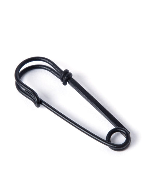 ブラックブロンド(BLACKBLOND) BBD Original Logo Safety Pin (Matt Black)