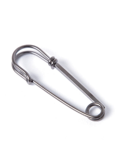 ブラックブロンド(BLACKBLOND) BBD Original Logo Safety Pin (Matt Gray)