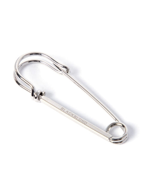 ブラックブロンド(BLACKBLOND) BBD Original Logo Safety Pin (Nickel)