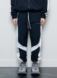 ディープリーク(DPRIQUE) CONTRAST TRACK PANTS BLACK/WHITE