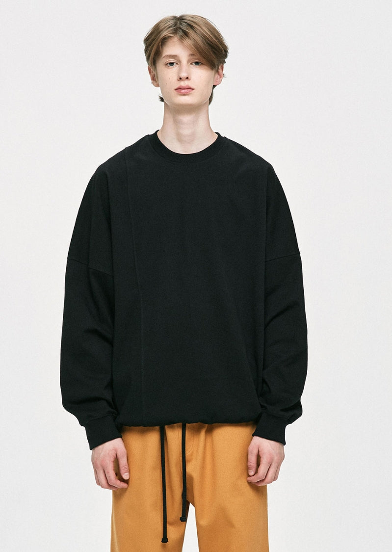 ディープリーク(DPRIQUE) CREWNECK SWEATSHIRT - BLACK