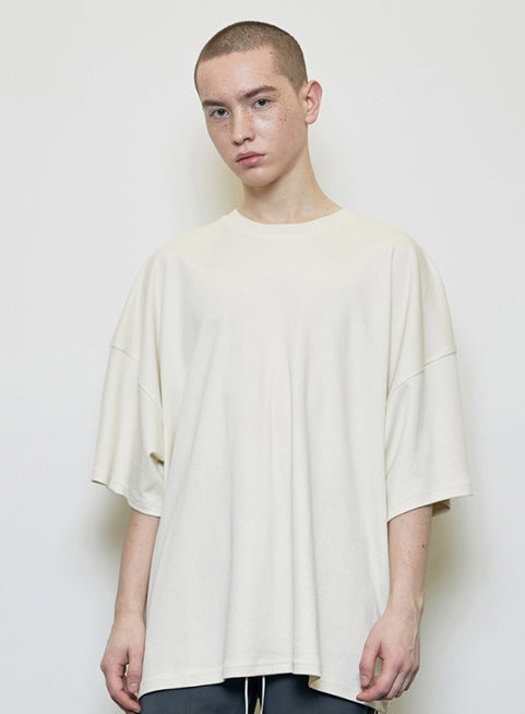 ディープリーク(DPRIQUE) 05 OVERSIZED T-SHIRT - BEIGE