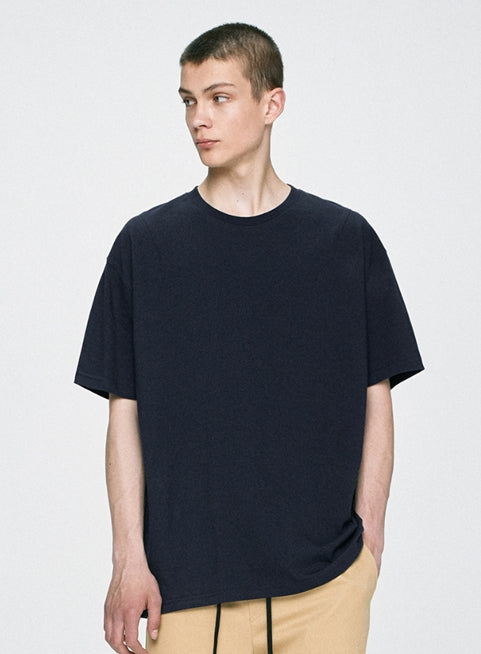 ディープリーク(DPRIQUE) BASIC T-SHIRT - NAVY