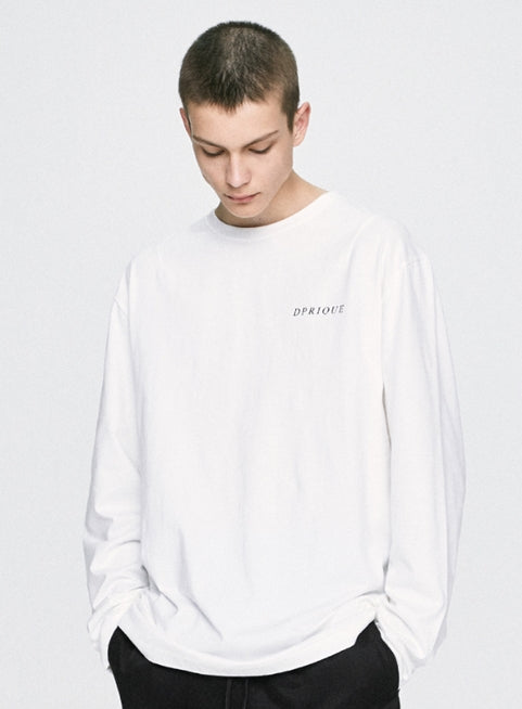 ディープリーク(DPRIQUE) LONG SLEEVE T-SHIRT - WHITE