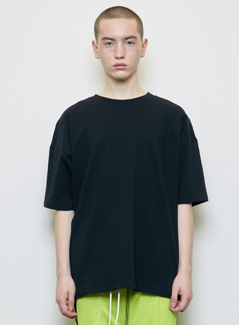 ディープリーク(DPRIQUE) OVERSIZED BASIC T-SHIRT - BLACK