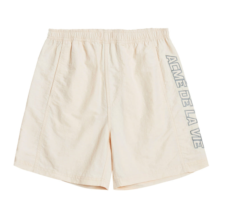 アクメドラビ(acme' de la vie) SIDE EMBROIDERY SHORT PANTS CREAM