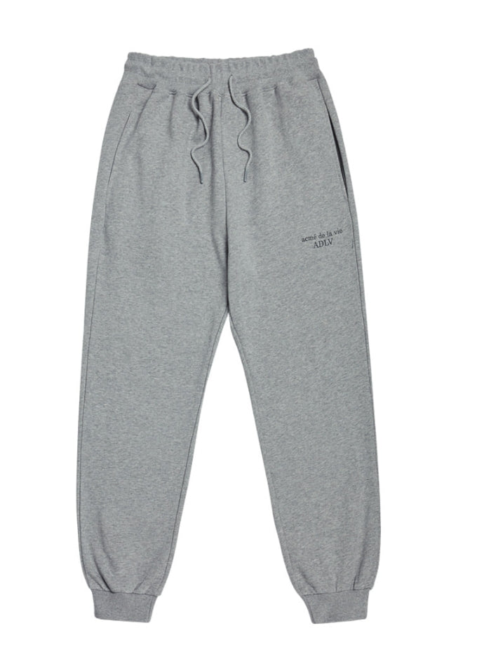 アクメドラビ(acme' de la vie) BASIC LOGO PANTS FOR MEN MELANGE