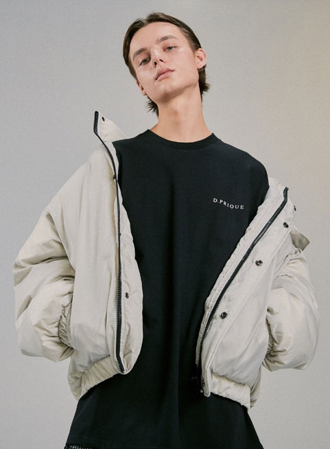 ディープリーク(DPRIQUE) HOOD PADDED JACKET - IVORY