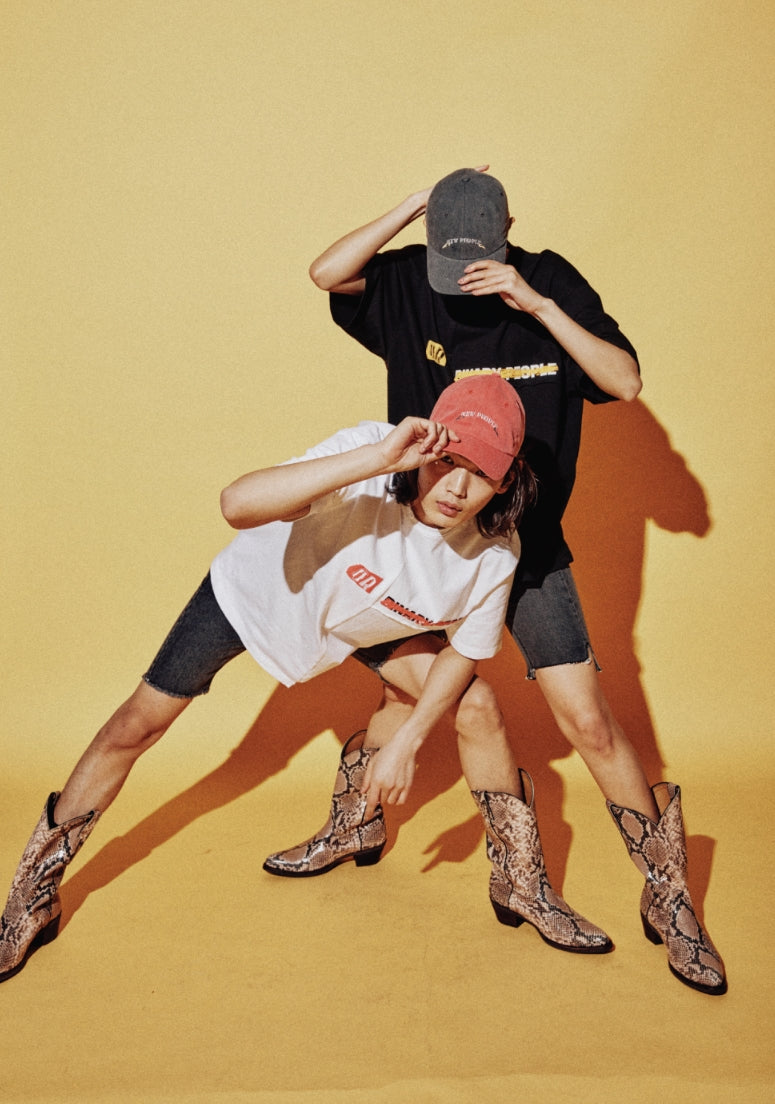 ORDINARY PEOPLE(オーディナリーピープル) BLACK PIGMENT NEW PEOPLE CAP