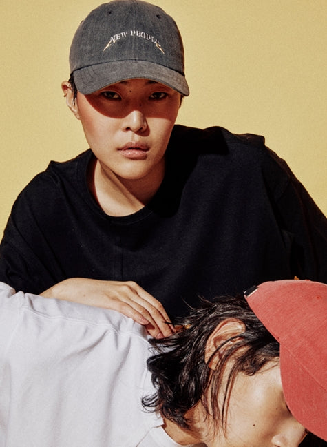 ORDINARY PEOPLE(オーディナリーピープル) BLACK PIGMENT NEW PEOPLE CAP