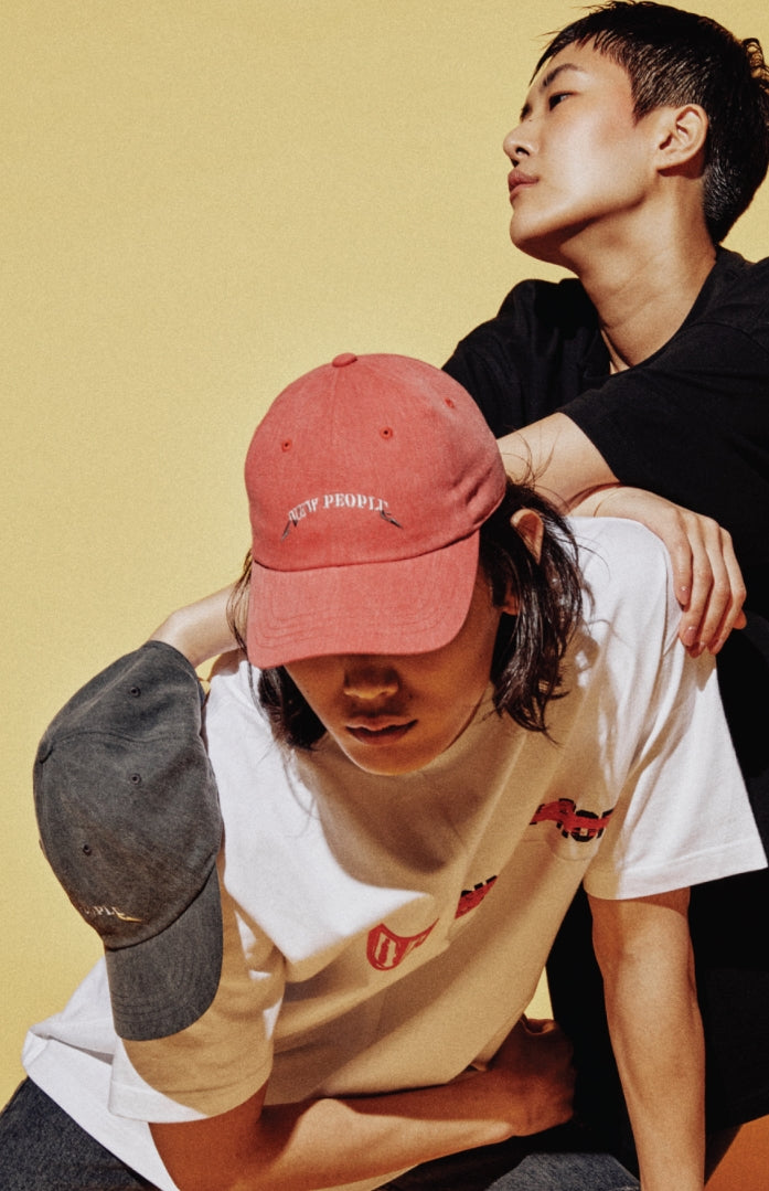 ORDINARY PEOPLE(オーディナリーピープル) RED PIGMENT NEW PEOPLE CAP