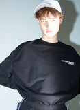 ORDINARY PEOPLE(オーディナリーピープル) vintage logo black sweat shirt