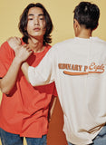 ORDINARY PEOPLE(オーディナリーピープル)   OLD SCHOOL ARMY LOGO SCARLET T-SHIRTS