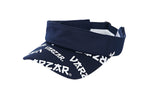 VARZAR(バザール) Varzar multi logo sun-visor cap navy