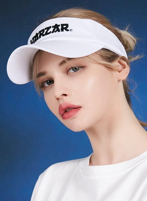 VARZAR(バザール) Signature 3D Logo Overfit Suncap White