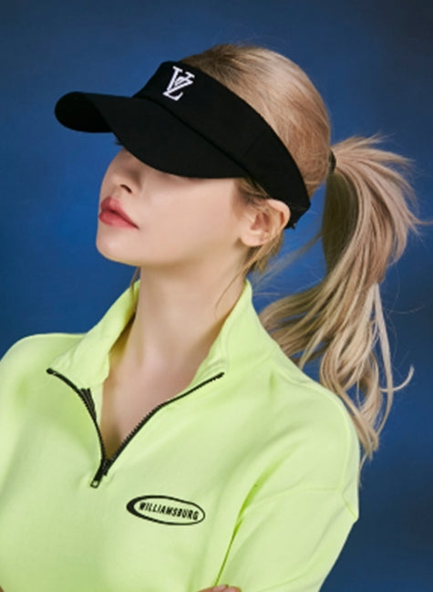 VARZAR(バザール) 3D Monogram Logo Overfit Suncap Black