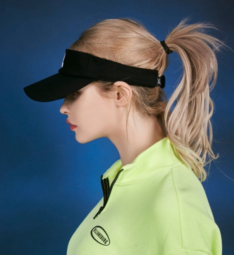 VARZAR(バザール) 3D Monogram Logo Overfit Suncap Black