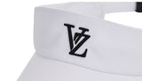 VARZAR(バザール) 3D Monogram Logo Overfit Suncap White