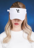 VARZAR(バザール) 3D Monogram Logo Overfit Suncap White
