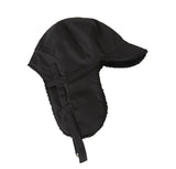 VARZAR(バザール) Reversible metal tip overfit trooper hat black