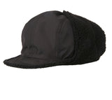 VARZAR(バザール) Reversible metal tip overfit trooper hat black