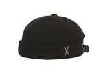 VARZAR(バザール) Black Stud Point Watch Cap Black