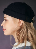 VARZAR(バザール) Black Stud Point Watch Cap Navy