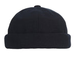 VARZAR(バザール) Black Stud Point Watch Cap Navy