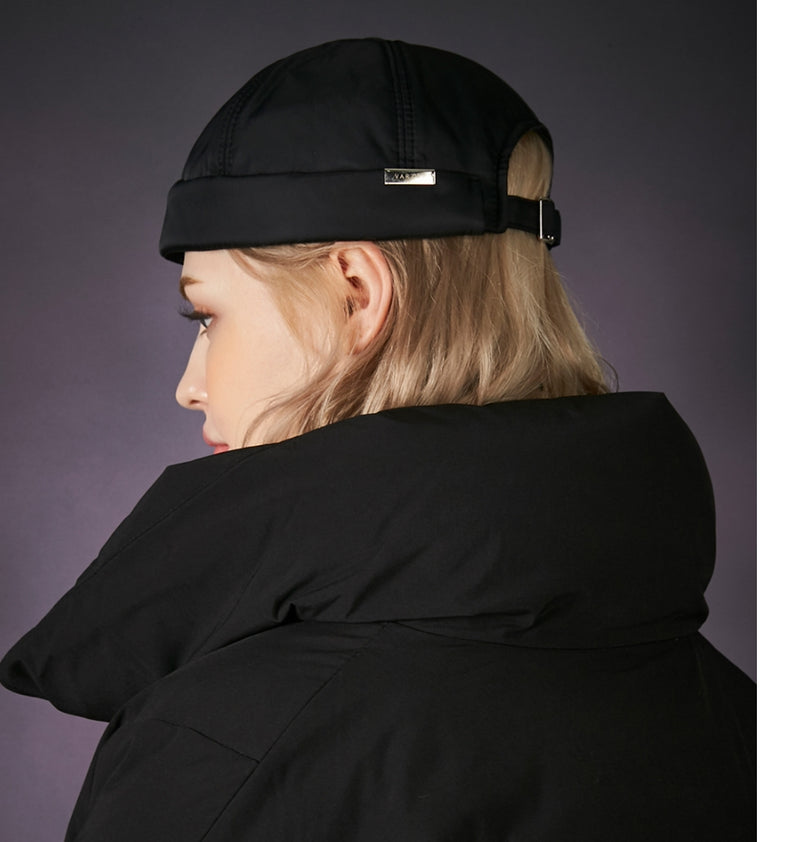 VARZAR(バザール) Light padded watch cap black