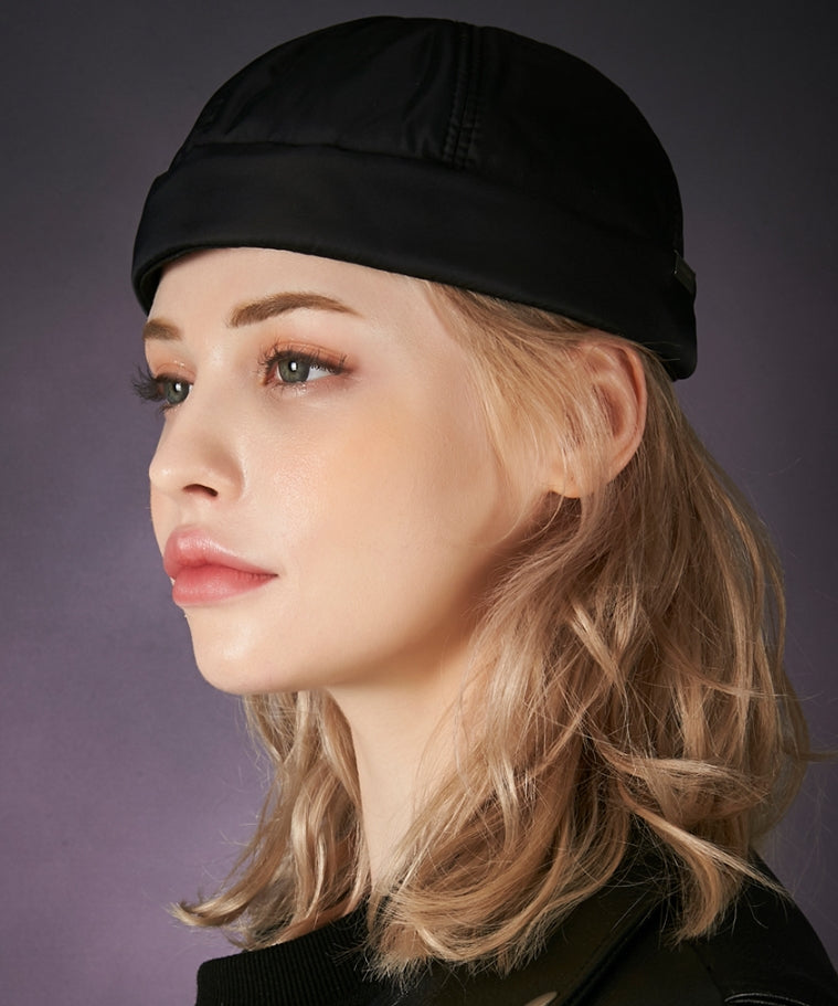 VARZAR(バザール) Light padded watch cap black