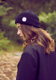 VARZAR(バザール) Camellia watch cap black