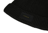 VARZAR(バザール) Everyday label watch cap black